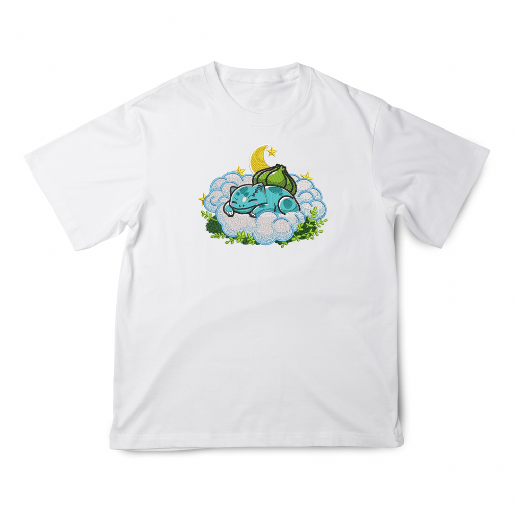 Bulbasour Cloud Pokémon T-shirt