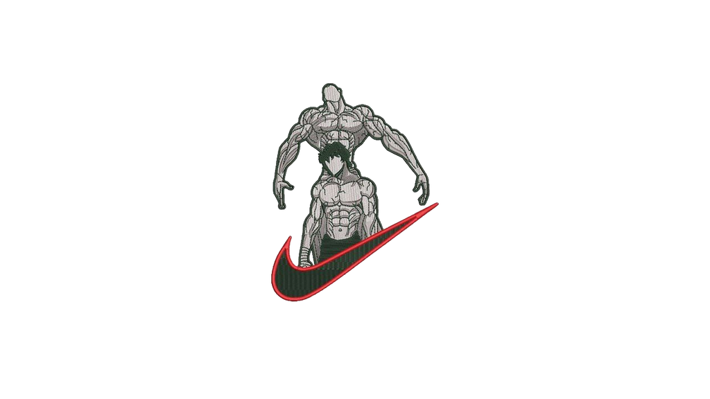 Jack Baki Hanma Swoosh T-shirt